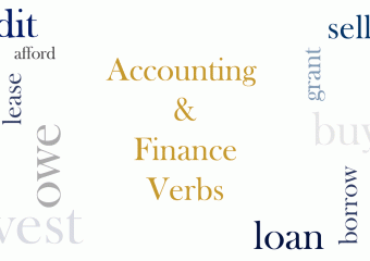 accounting and finance verbs 2