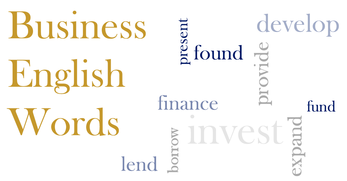 business English vocabulary 1