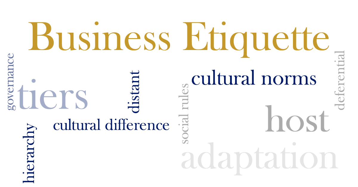 Business English: cultural differences and business etiquette 2