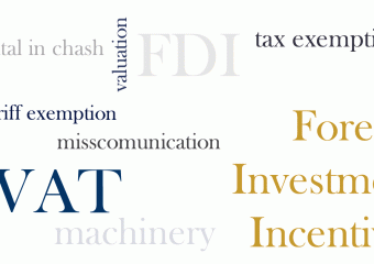 Foreign investment incentive