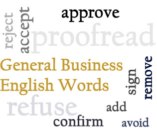 general Business English vocabulary